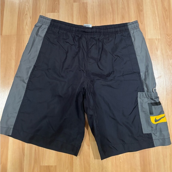 Nike Pants - Nike‎ Black and Gray swim trunks